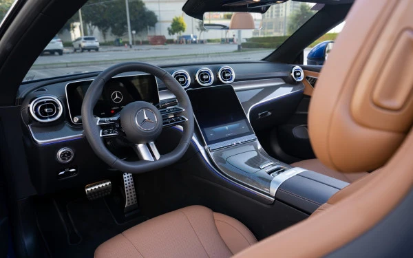  Blue Mercedes CLE 200 AMG cabriolet/convertible Photo 