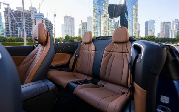  Blue Mercedes CLE 200 AMG cabriolet/convertible Photo 