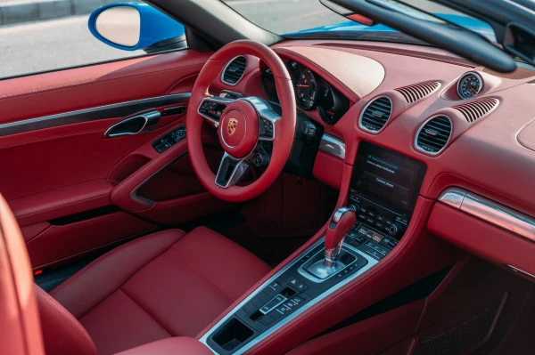  Blue Porsche Boxster 718 Style Edition Photo 