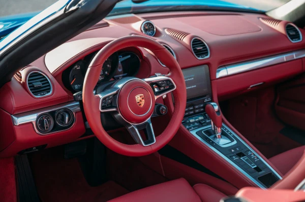  Blue Porsche Boxster 718 Style Edition Photo 