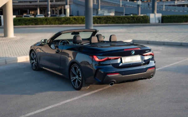  Dark Blue BMW 430i cabrio Photo 