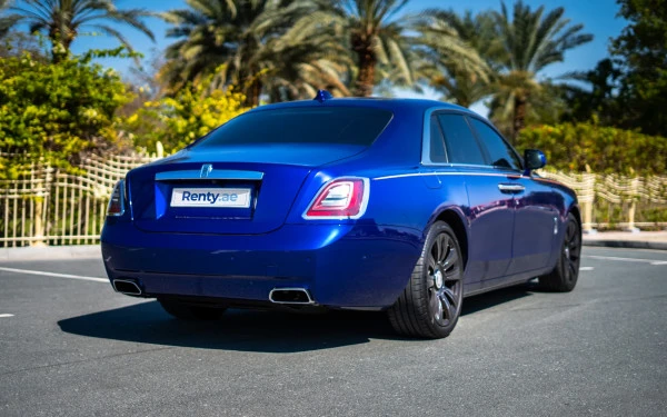  Dark Blue Rolls Royce Ghost Photo 
