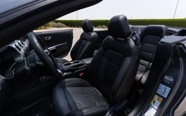  Dark Grey Ford Mustang cabrio Photo 