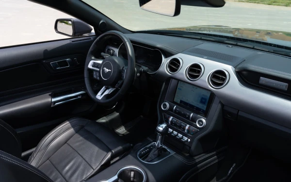  Dark Grey Ford Mustang cabrio Photo 