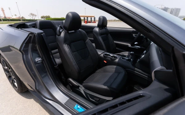  Dark Grey Ford Mustang cabrio Photo 