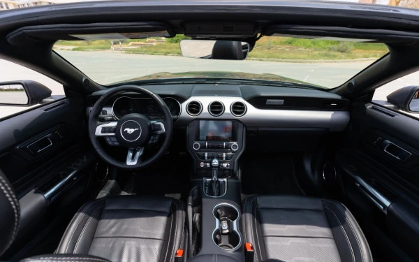  Dark Grey Ford Mustang cabrio Photo 