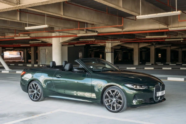  Green BMW 430i cabrio Photo 