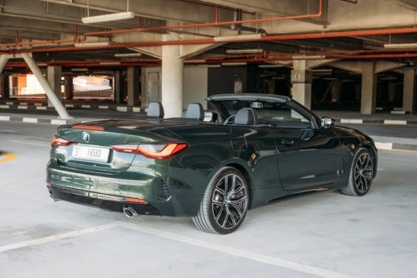  Green BMW 430i cabrio Photo 