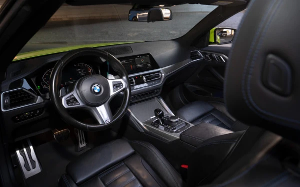  Lime Green BMW 430i cabrio Photo 