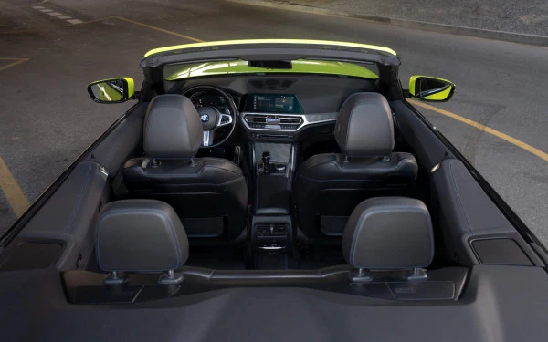  Lime Green BMW 430i cabrio Photo 