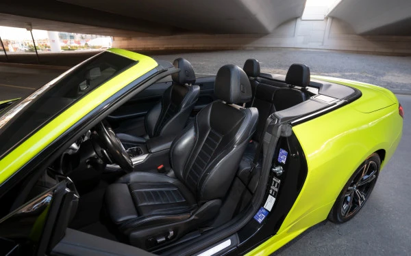  Lime Green BMW 430i cabrio Photo 
