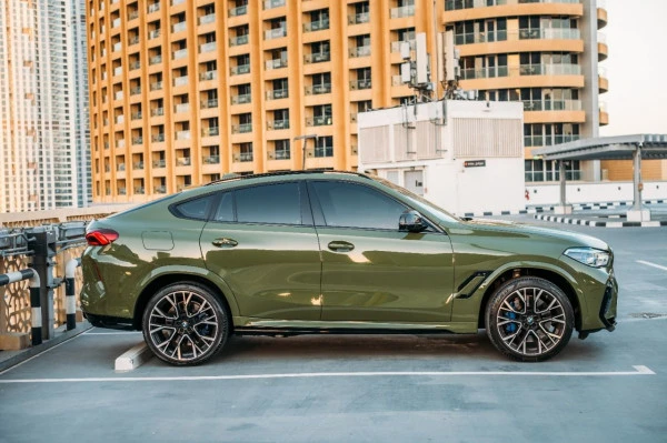  Green BMW X6 M Competition Photo 
