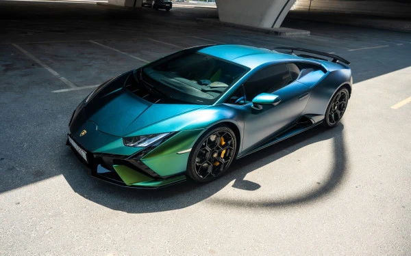 Green Lamborghini Huracan Tecnica Photo 