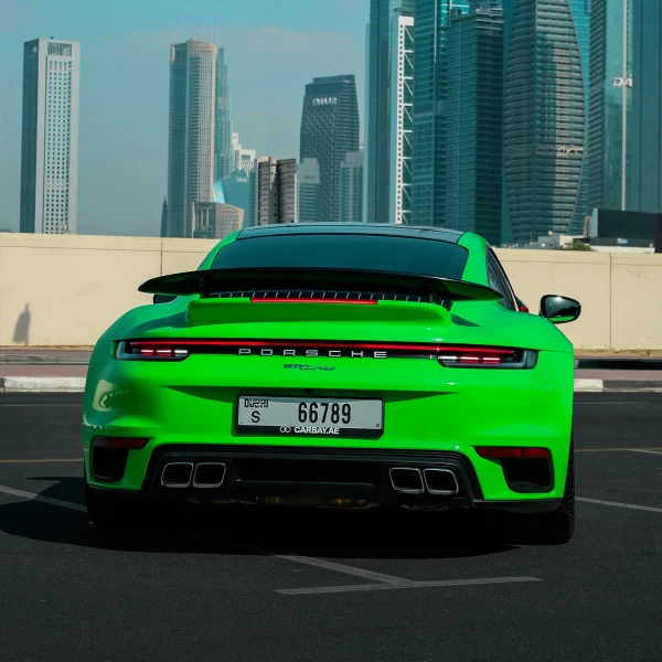  Green Porsche 911 Turbo Photo 