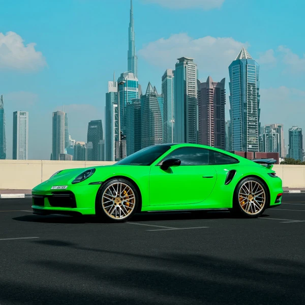 Green Porsche 911 Turbo Photo 