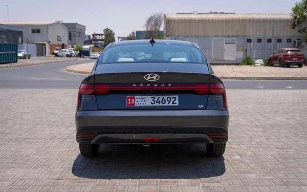  Grey Hyundai Accent Photo 