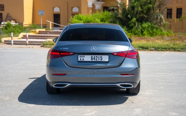  Grey Mercedes C200 Photo 