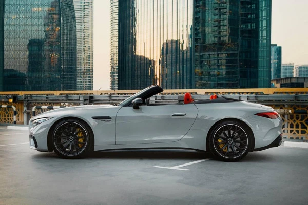  Grey Mercedes SL63 AMG Photo 