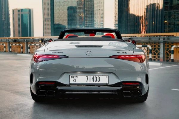  Grey Mercedes SL63 AMG Photo 