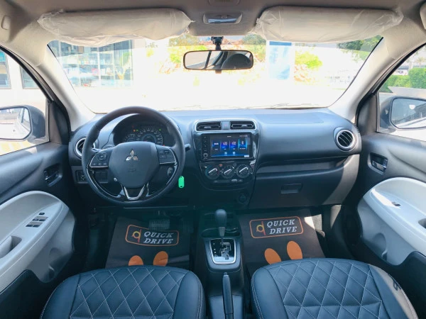  White Mitsubishi Attrage Prime Photo 