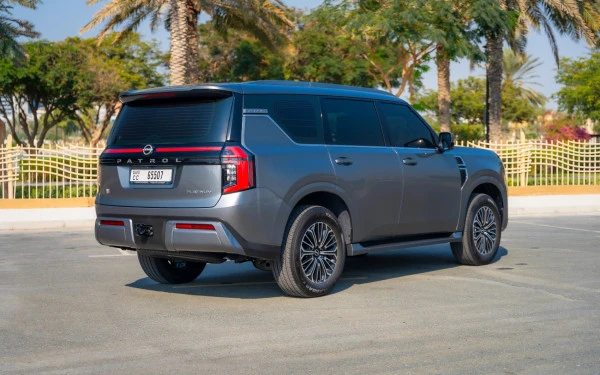  Grey Nissan Patrol Platinum V6 Photo 