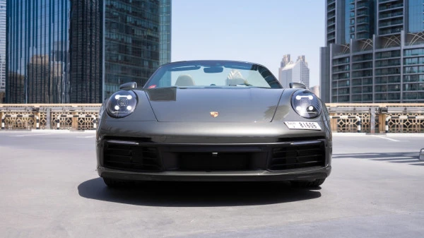  Grey Porsche 911 Carrera Cabrio Photo 