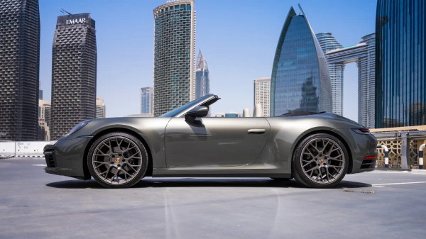  Grey Porsche 911 Carrera Cabrio Photo 