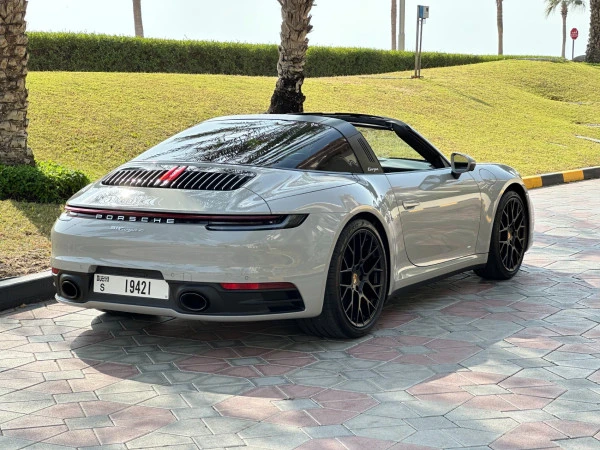 Grey Porsche 911 Targa Photo 