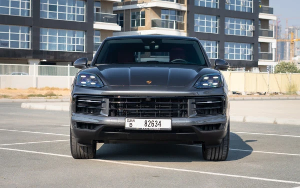  Grey Porsche Cayenne Coupe Photo 