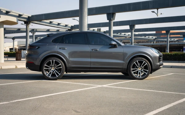  Grey Porsche Cayenne Coupe Photo 