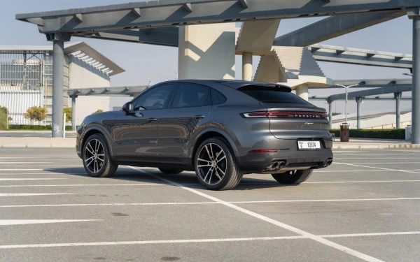  Grey Porsche Cayenne Coupe Photo 