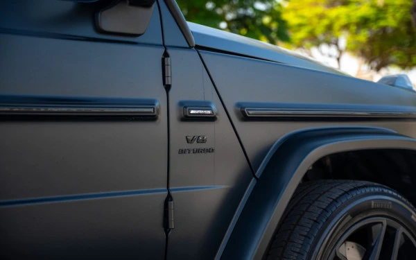  Matte Black Mercedes G63 AMG Photo 