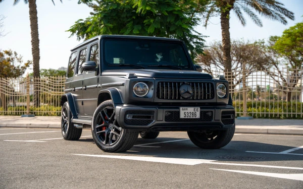  Matte Black Mercedes G63 AMG Photo 