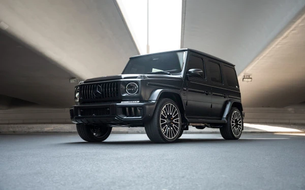  Matte Black Mercedes G63 AMG Photo 
