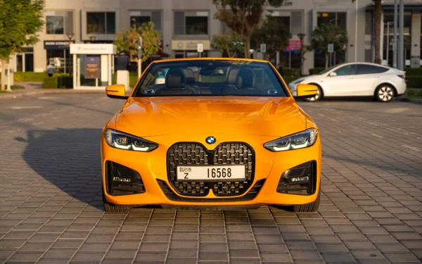  Orange BMW 430i cabrio Photo 