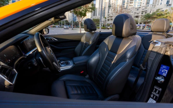  Orange BMW 430i cabrio Photo 