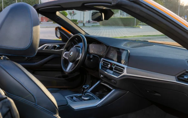  Orange BMW 430i cabrio Photo 