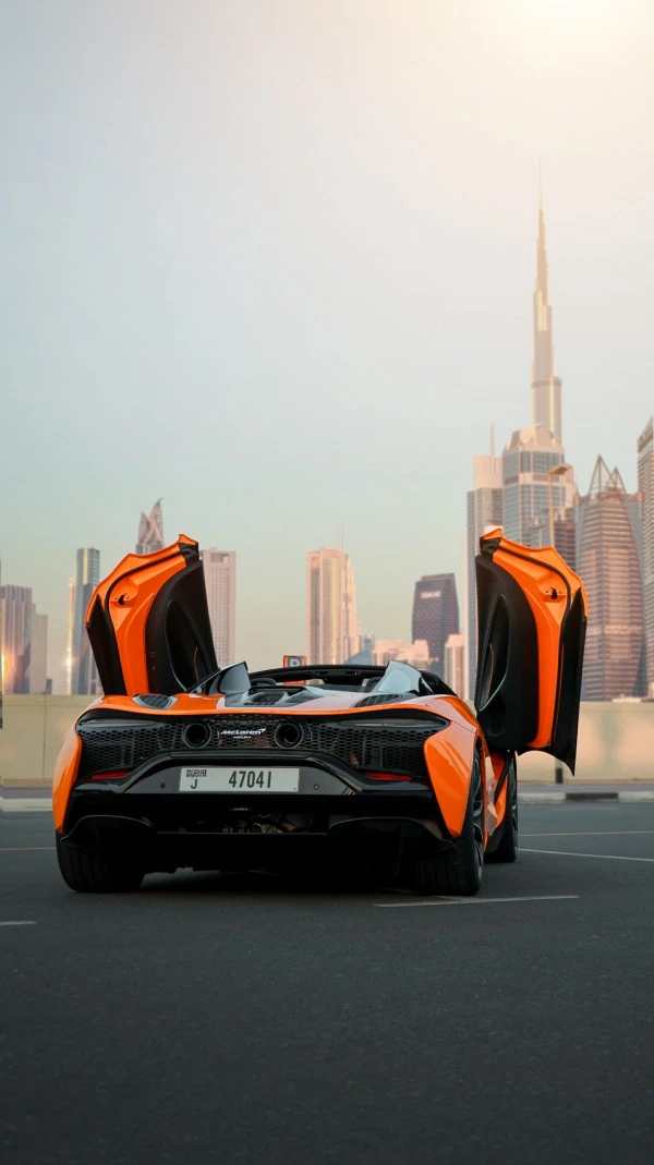  Orange McLaren Artura Spider Photo 