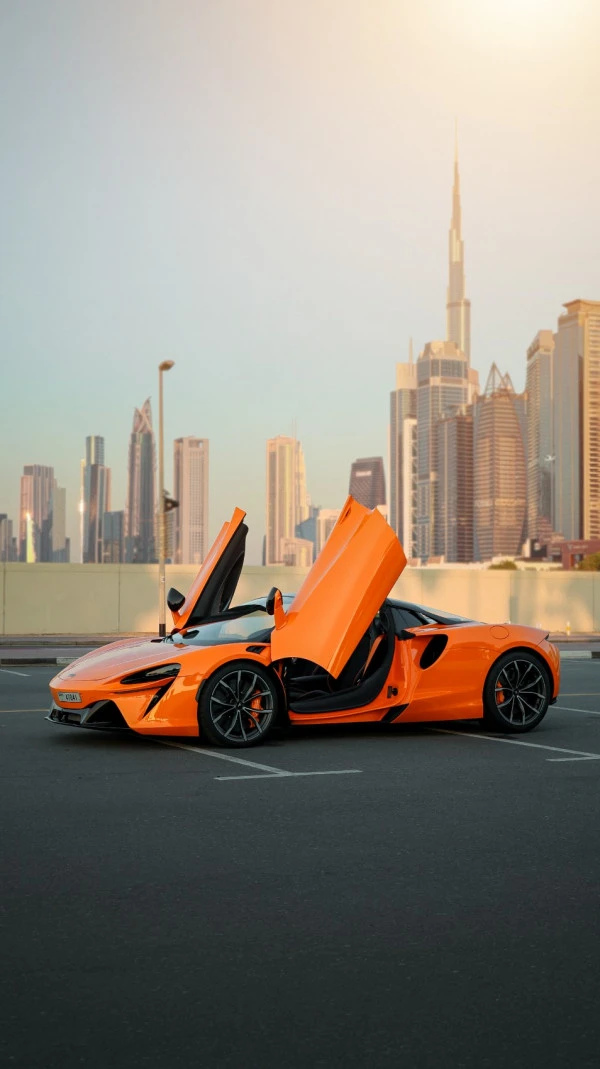  Orange McLaren Artura Spider Photo 