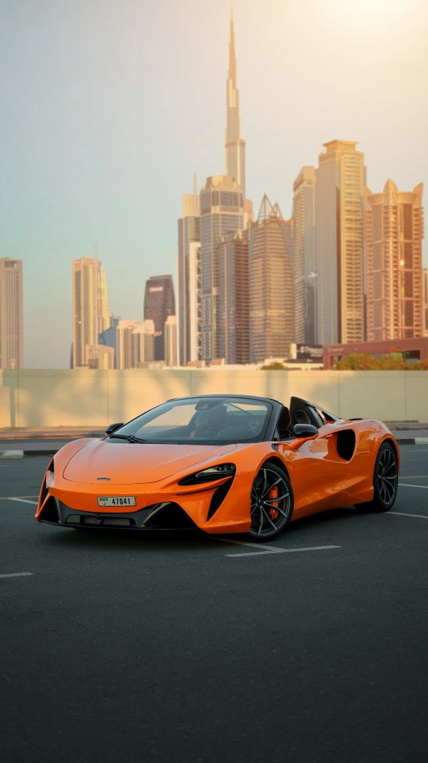  Orange McLaren Artura Spider Photo 