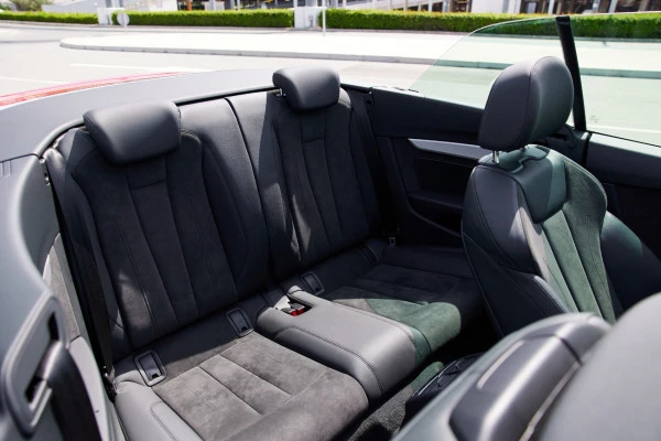  Red Audi A5 Cabrio Photo 