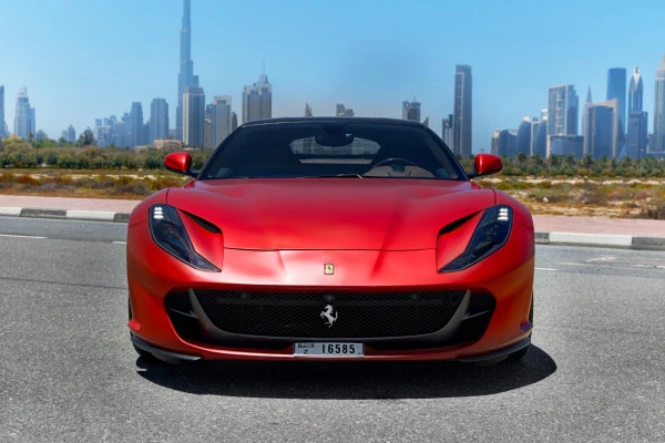  Red Ferrari 812 Superfast Photo 
