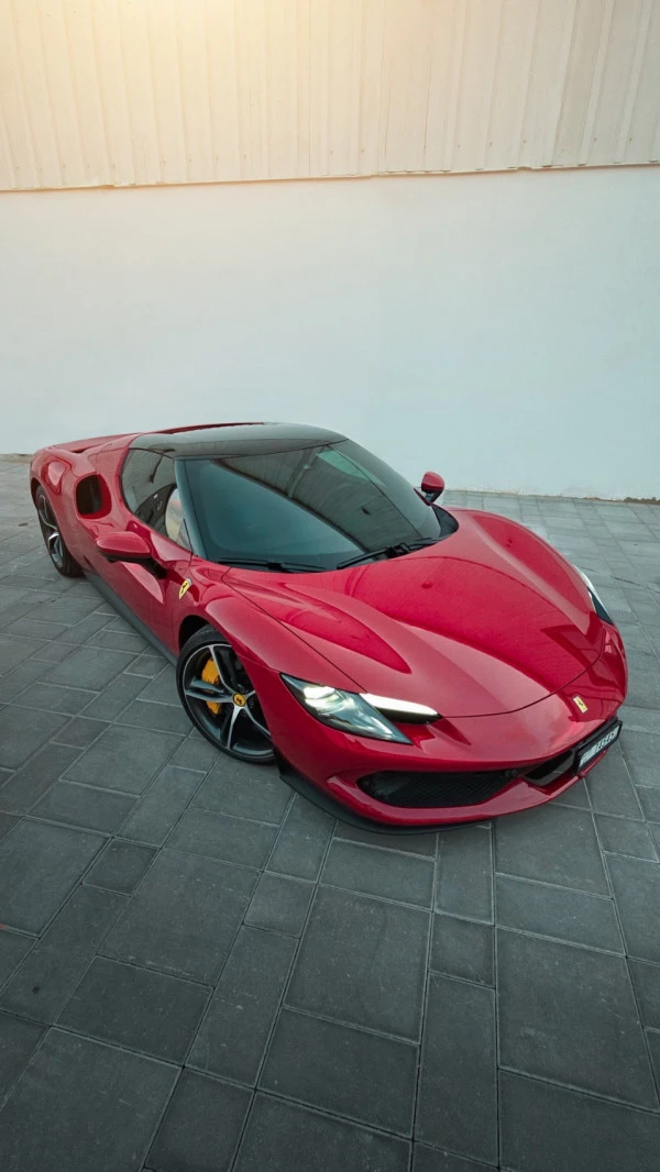  Red Ferrari 296 Photo 