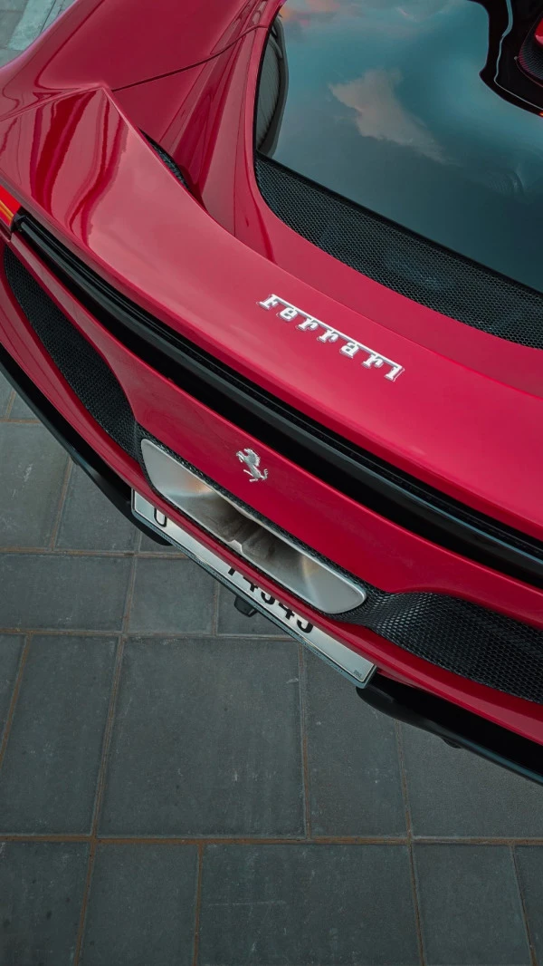  Red Ferrari 296 Photo 