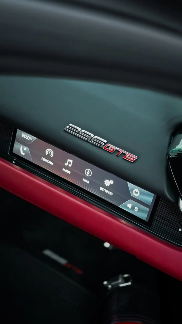  Red Ferrari 296 Photo 