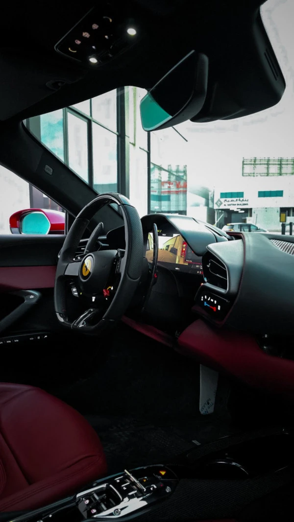  Red Ferrari 296 Photo 