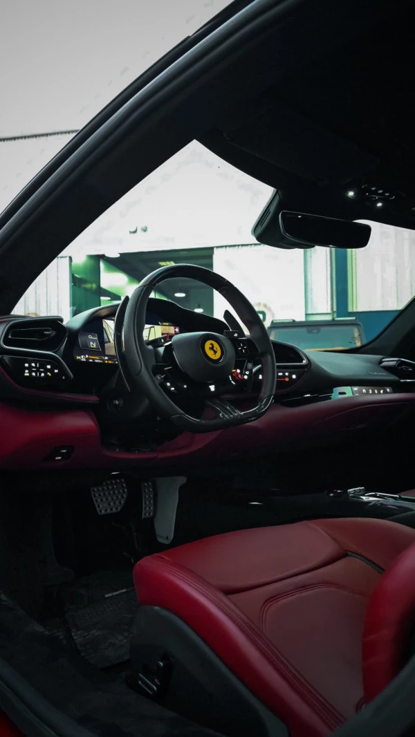  Red Ferrari 296 Photo 