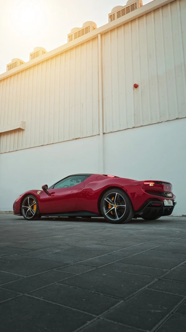  Red Ferrari 296 Photo 