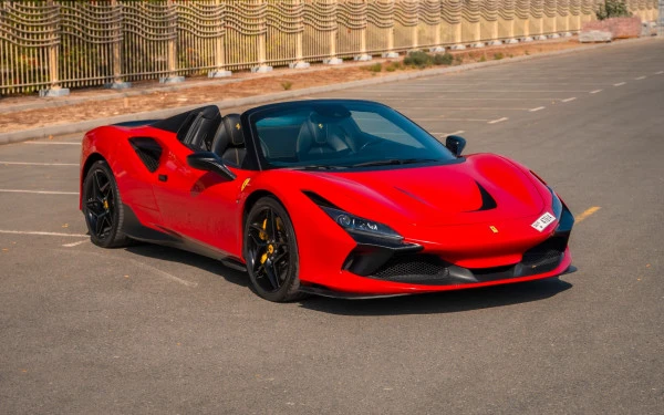  Red Ferrari F8 Tributo Spider Photo 