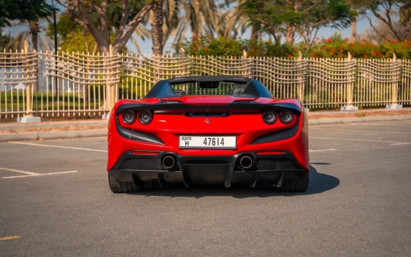  Red Ferrari F8 Tributo Spider Photo 